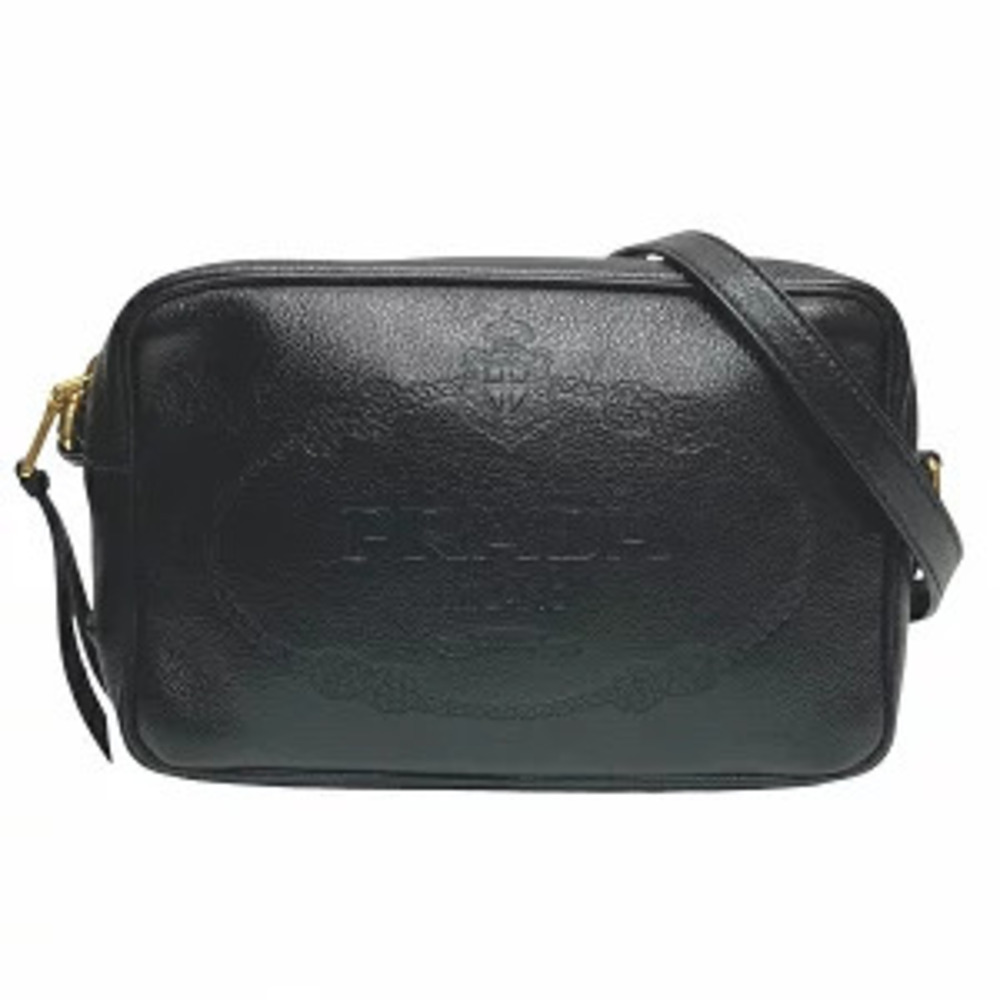 Prada Leather Black Shoulder Bag - Picture 1 of 6